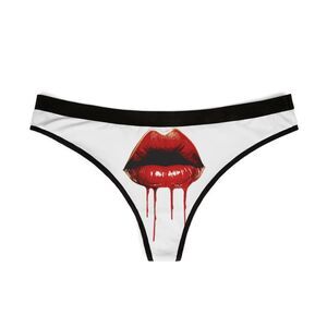 Womens Cheeky Underwear Naughty Knickers Funny Panties Slogan Thong SEXY